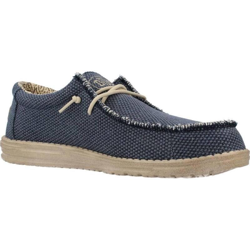 Pantofi Sport Hey Dude Model Wally Braided Culoare Albastru