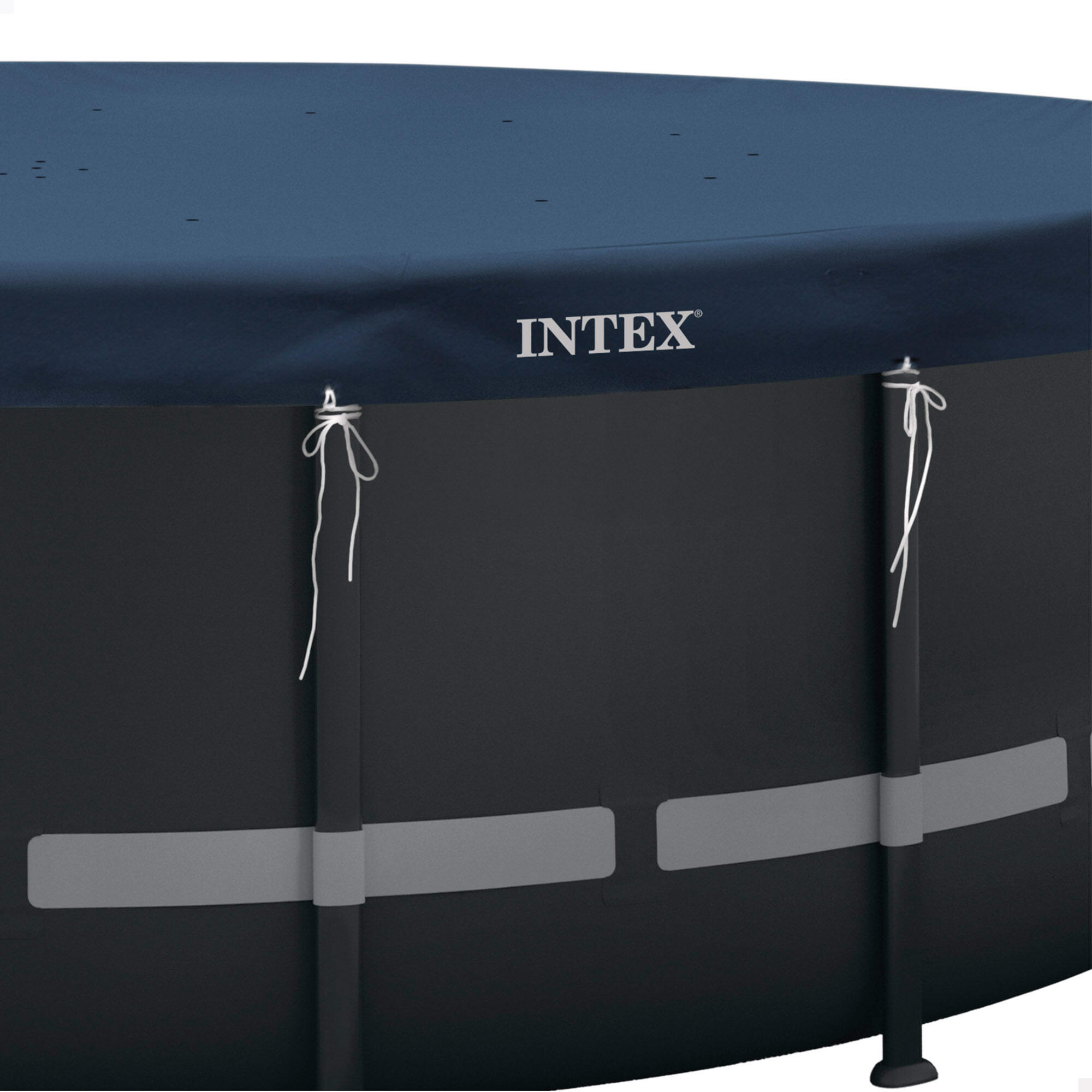 Cobertor piscina circular D6,10 m azul oscuro 6/7
