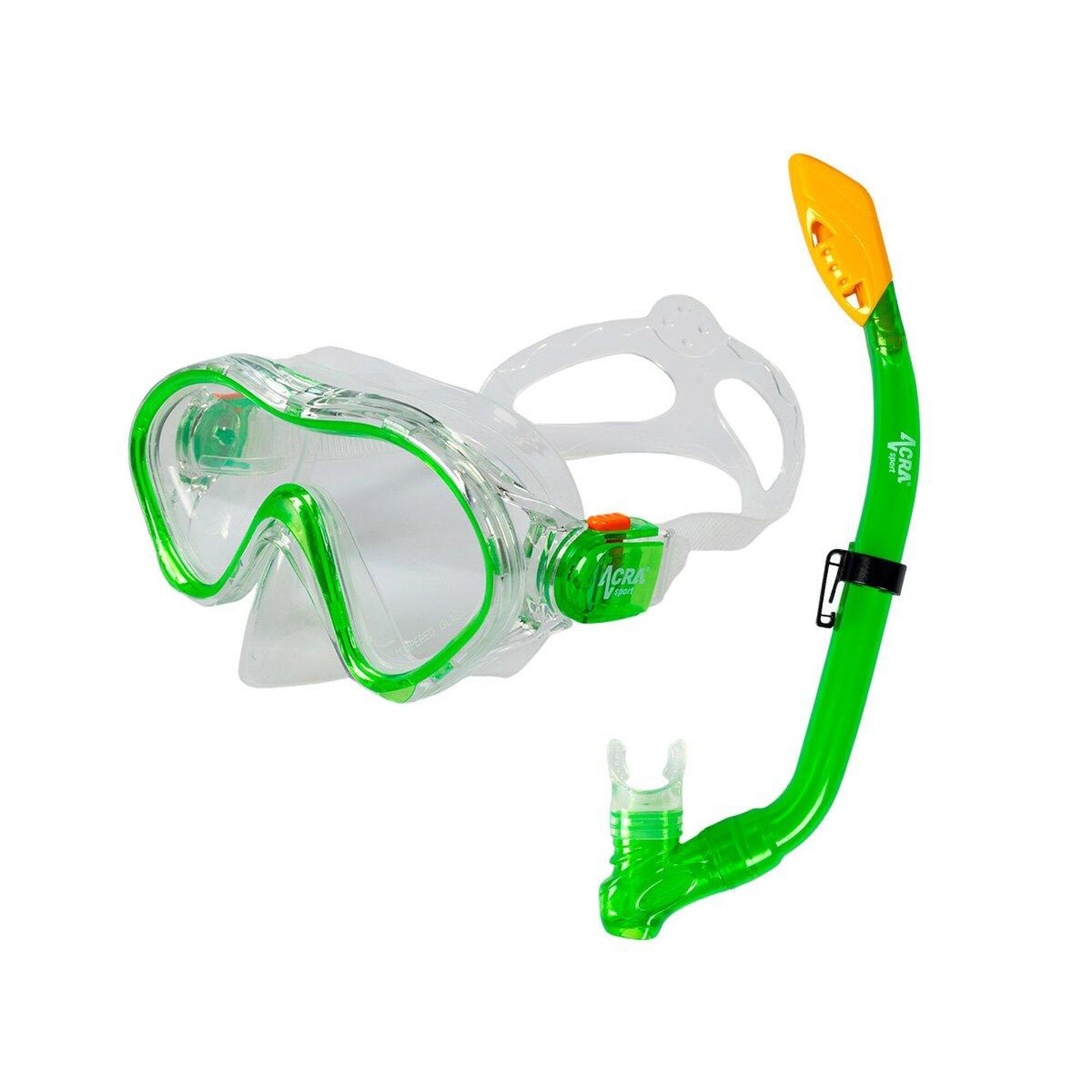 ACRA Dětský šnorchlovací set M5101, 2v1