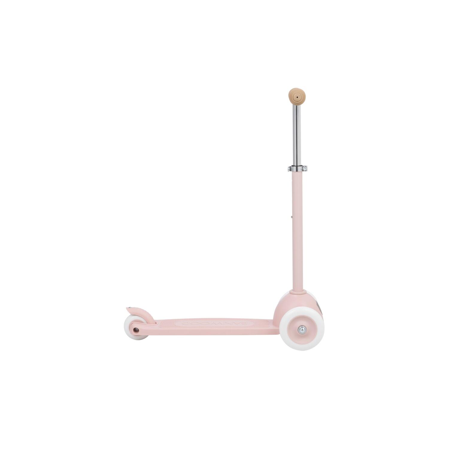 Trottinette éco, Rose clair, fibre d'acier, pour enfants de 3 à 7 ans 2/7