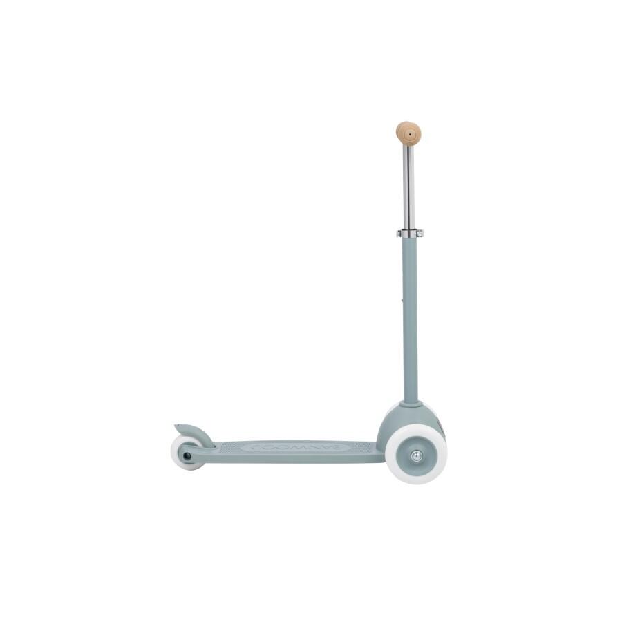 Eco scooter, Azul-petróleo, fibra de aço, para crianças de 3 a 7 anos 2/7