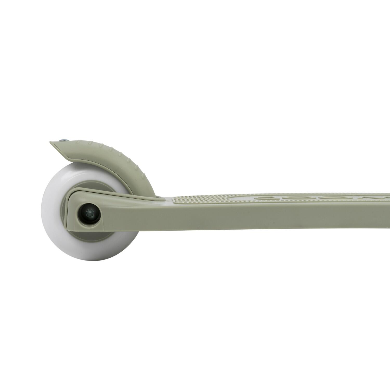Eco scooter, Verde-oliva, fibra de aço, para crianças de 3 a 7 anos 3/7