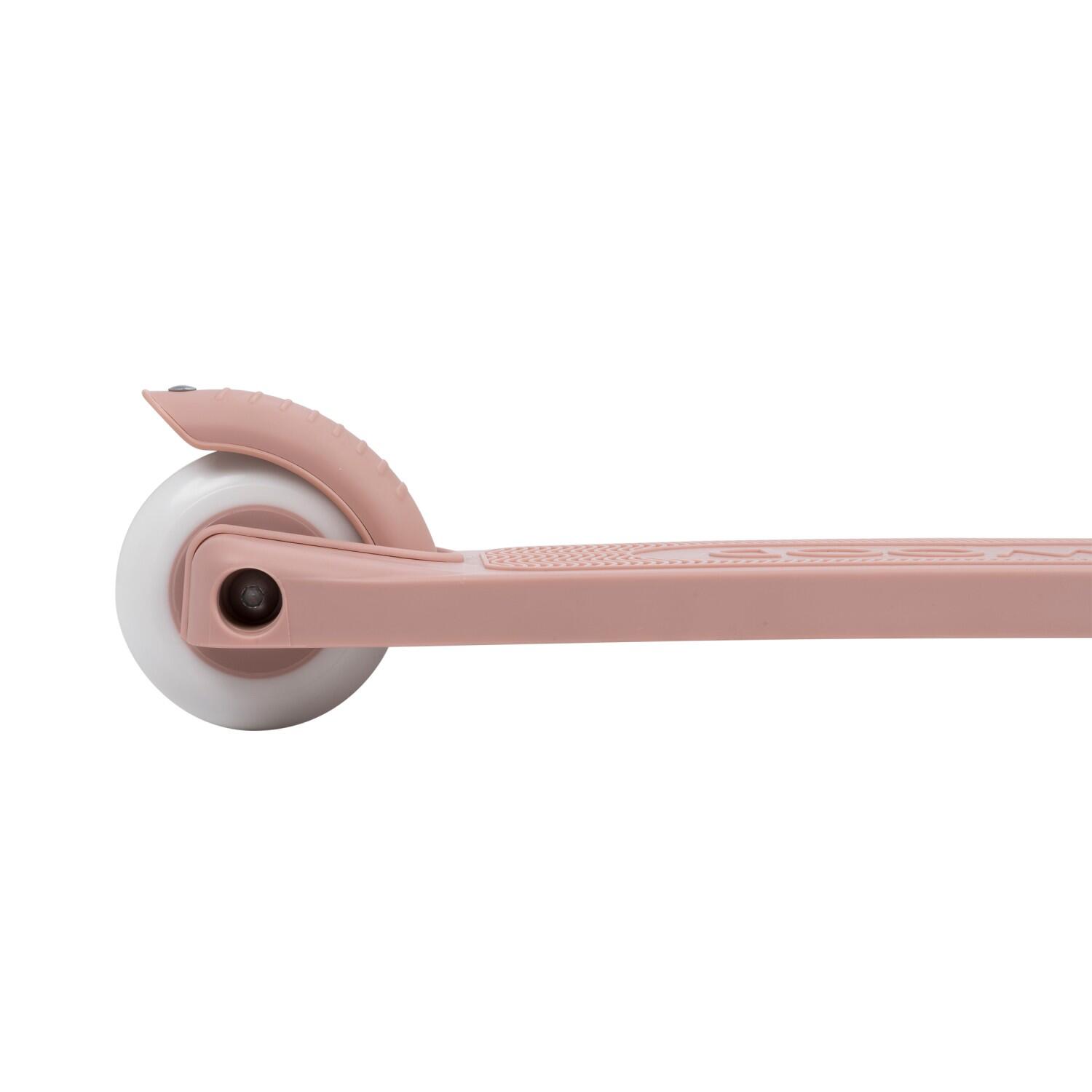 Eco-scooter, Oudroze, staalvezel, voor kinderen van 3 tot 7 jaar 3/7
