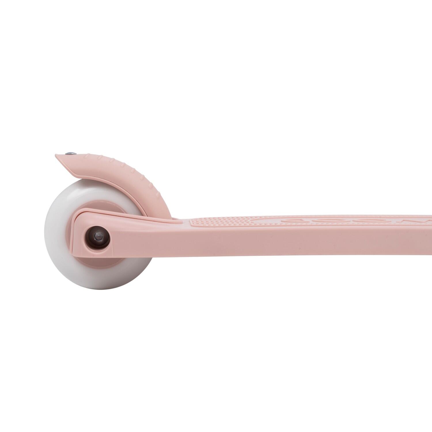 Trottinette éco, Rose clair, fibre d'acier, pour enfants de 3 à 7 ans 3/7