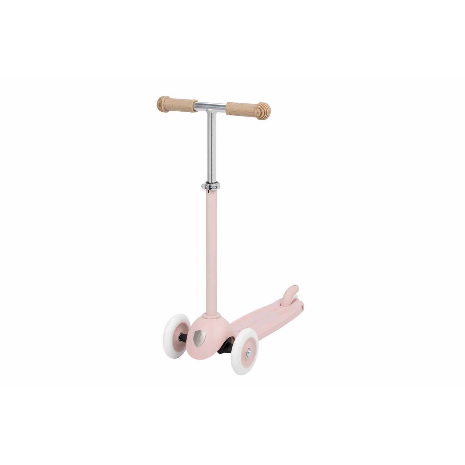 Trottinette éco, Rose clair, fibre d'acier, pour enfants de 3 à 7 ans 5/7