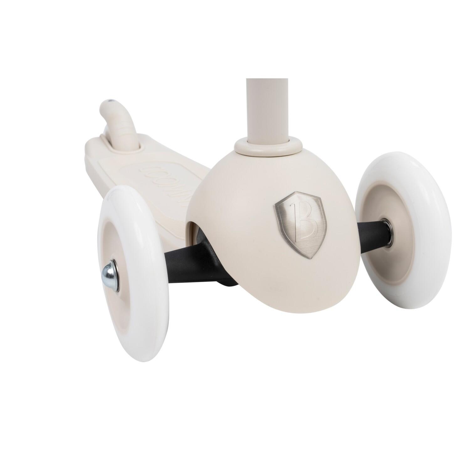 Eco-scooter, Ivoor, staalvezel, voor kinderen van 3 tot 7 jaar 6/7