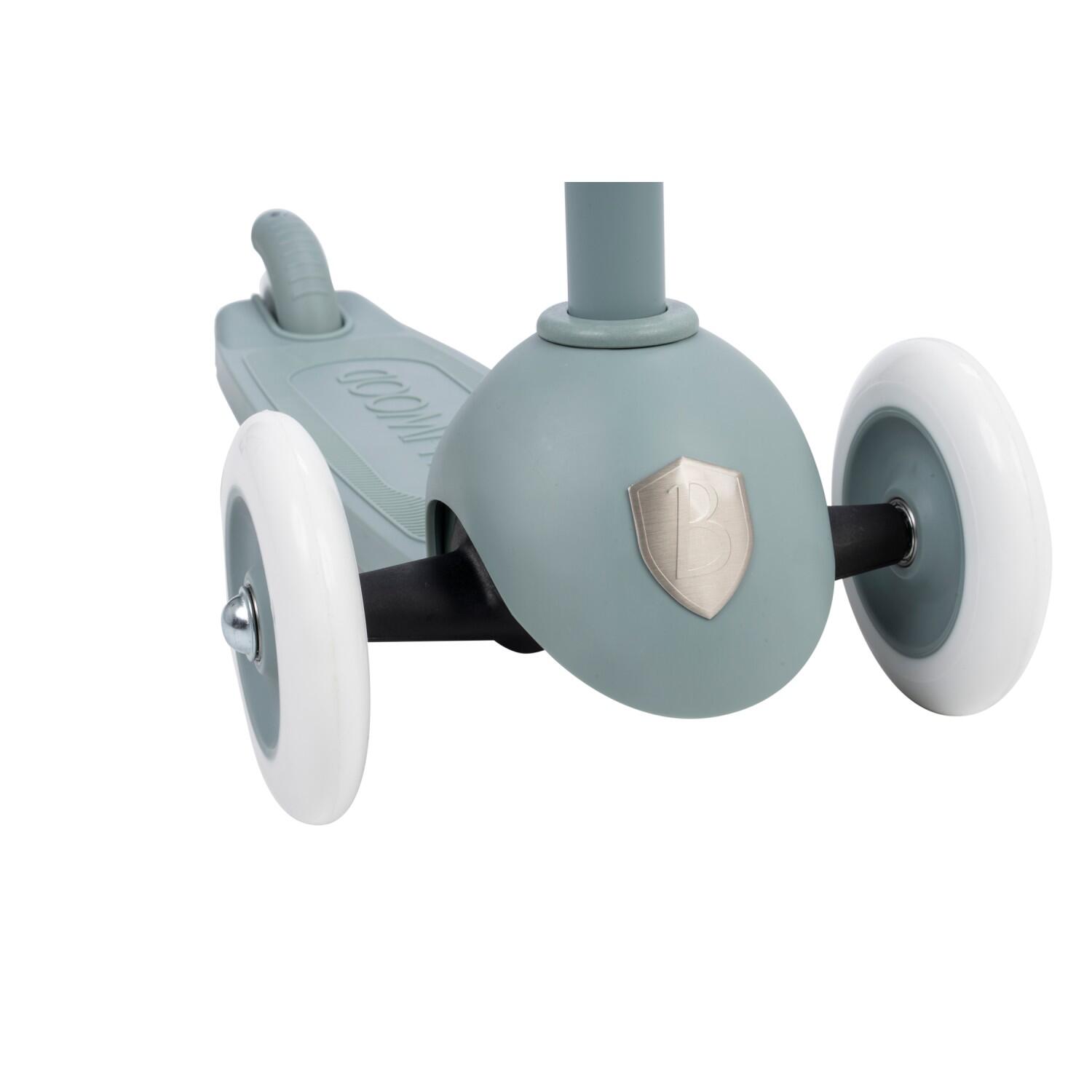 Eco scooter, Azul-petróleo, fibra de aço, para crianças de 3 a 7 anos 6/7