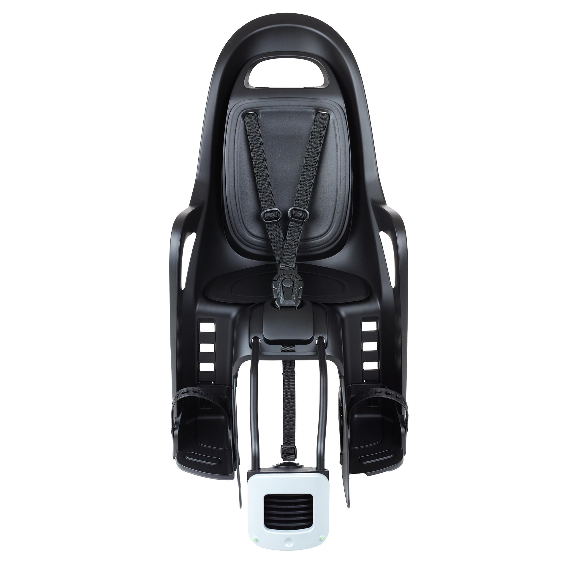 Silla Bicicleta fijácion Trasera Cuadro Groovy Negro 3/6