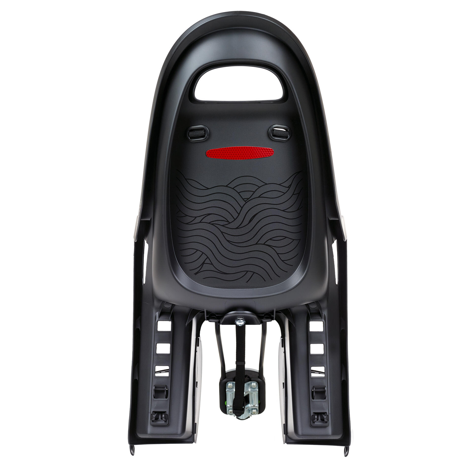 Silla Bicicleta fijácion Trasera Cuadro Groovy Negro 4/6