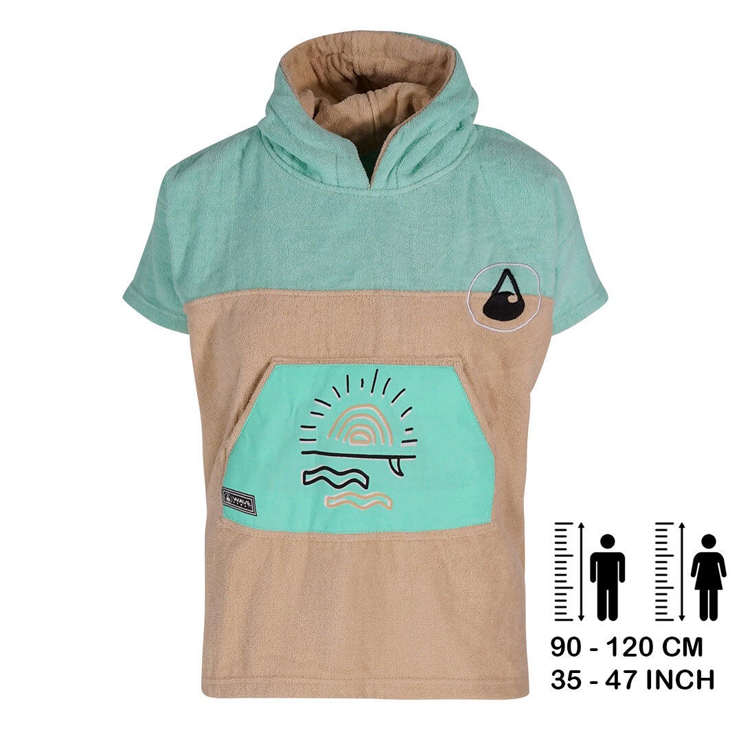 Poncho Wave Hawaii Cotton Velours Ponchini Dropsi XXS WH4051 Multicolore 60 x 55 2/6