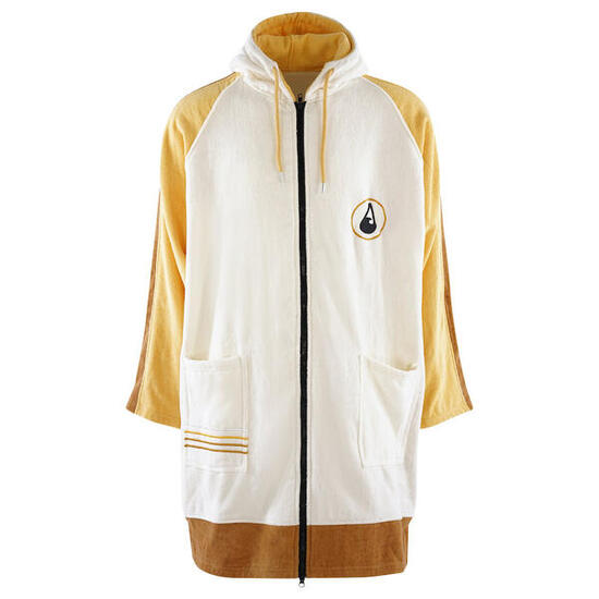 Poncho Wave Hawaii Zip Poncho Longsleeve Sannt, Cotton Velours M WH4053 100 x 75