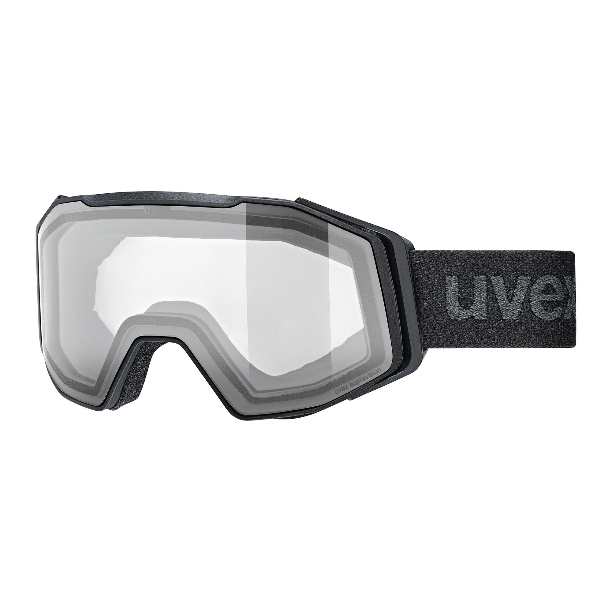 Gogle rowerowe Uvex Gravity  - black matt 4/4