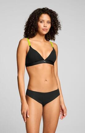 Puma slips femme Invisible Cotton lot de 2 Noir