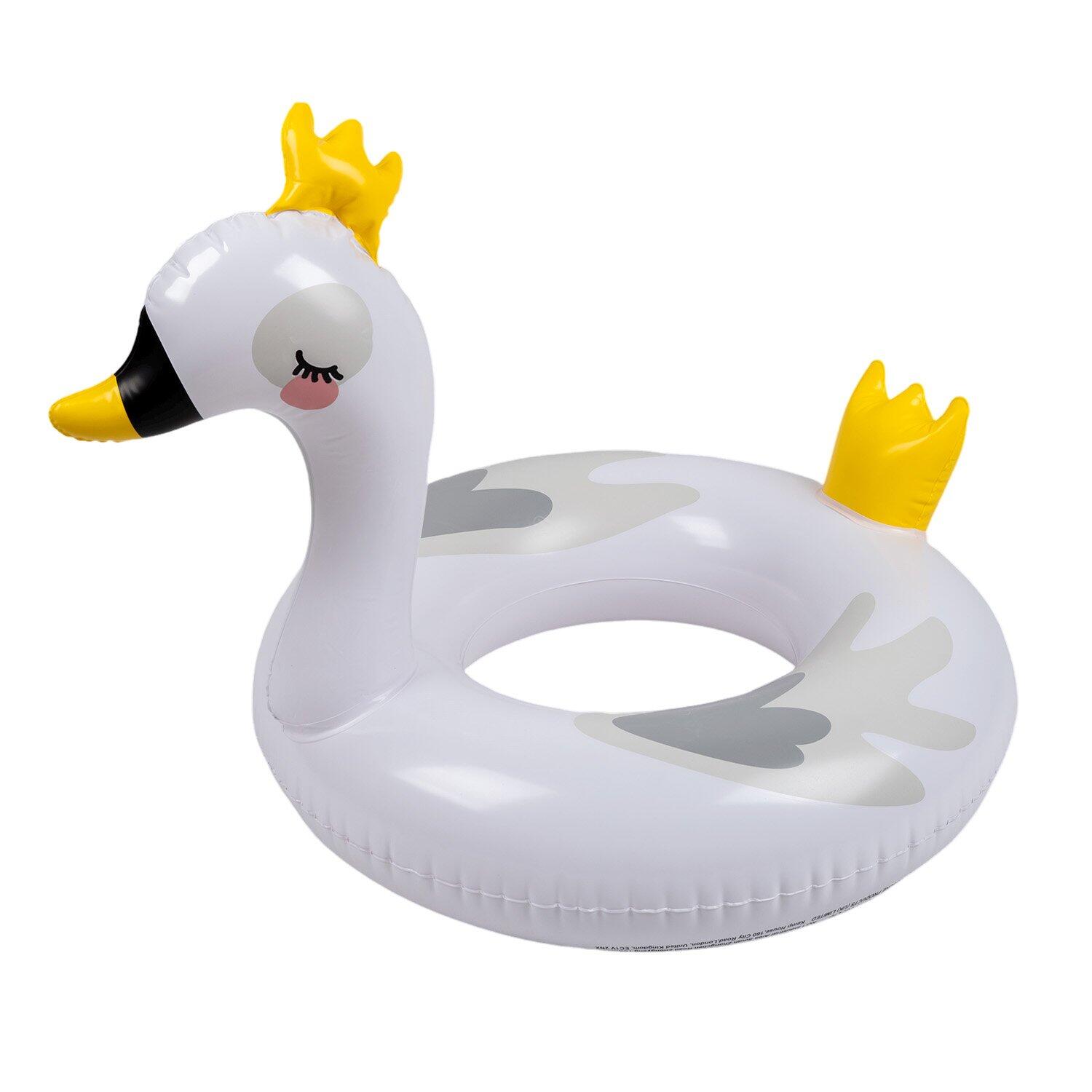 SUNCLUB Nafukovací kruh 60 cm - Labuť