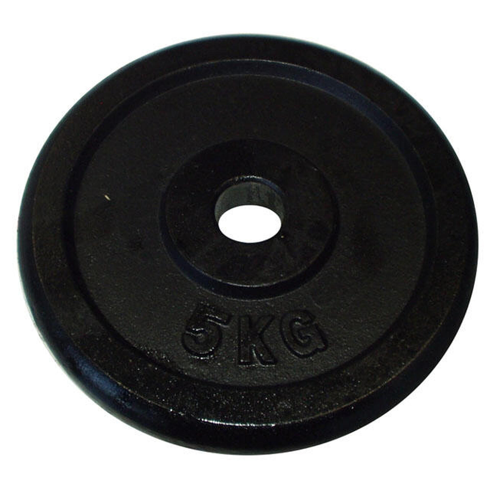 ACRA Litinový kotouč na činky 5kg - 30mm