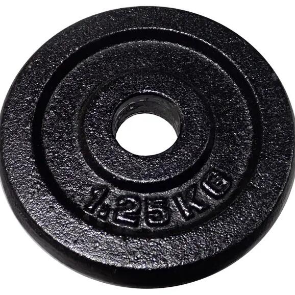 Liatinový kotúč na činky 1,25kg - 30mm