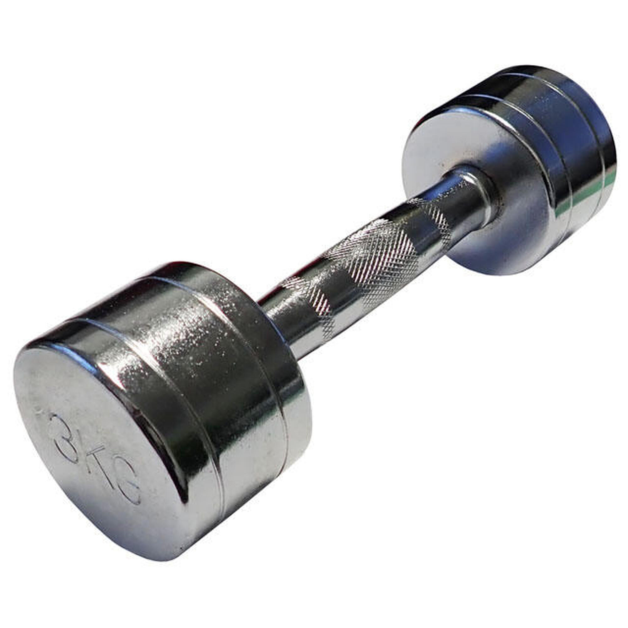 ACRA Jednoruční chromová činka 3kg