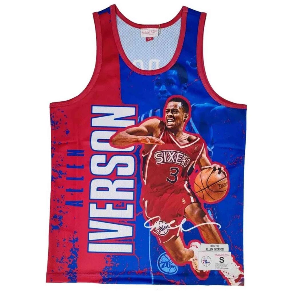 Basketball shirt Mitchell & ness model TNMK5010-P76YYAIVROYA for man