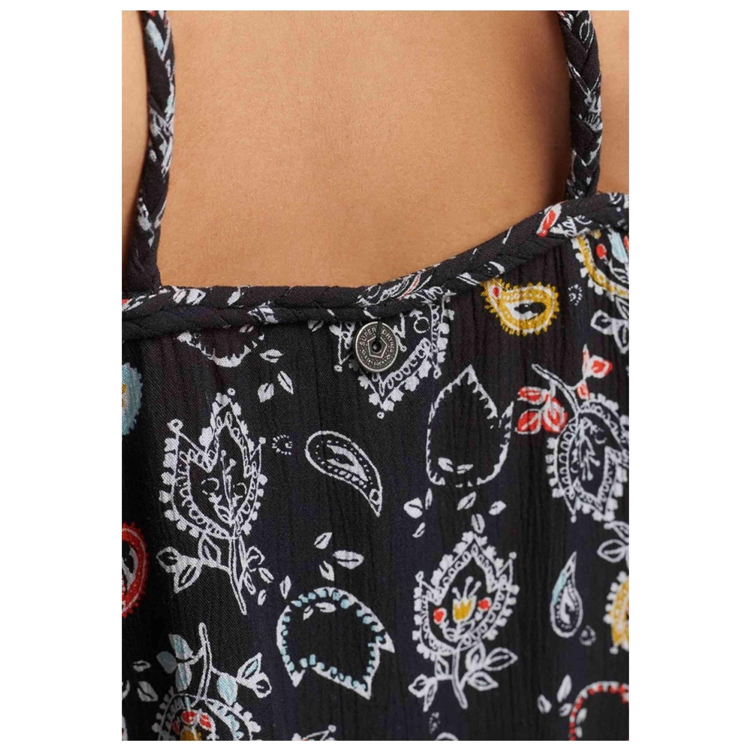 Camiseta regata Superdry modelo W6011278A para mulheres 3/4