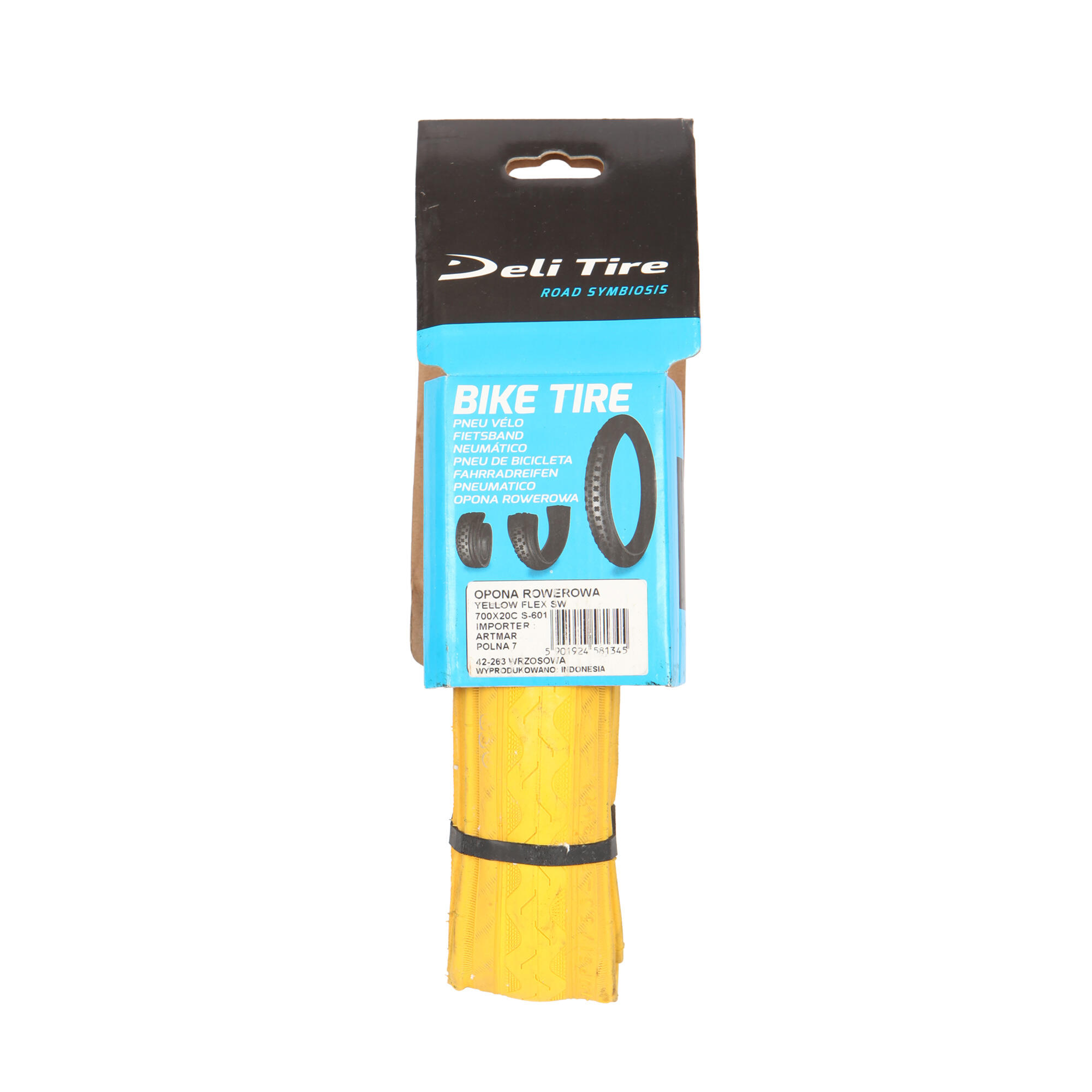Pneu S-601 700X20C YELLOW2059 SKW FLEX 2/2