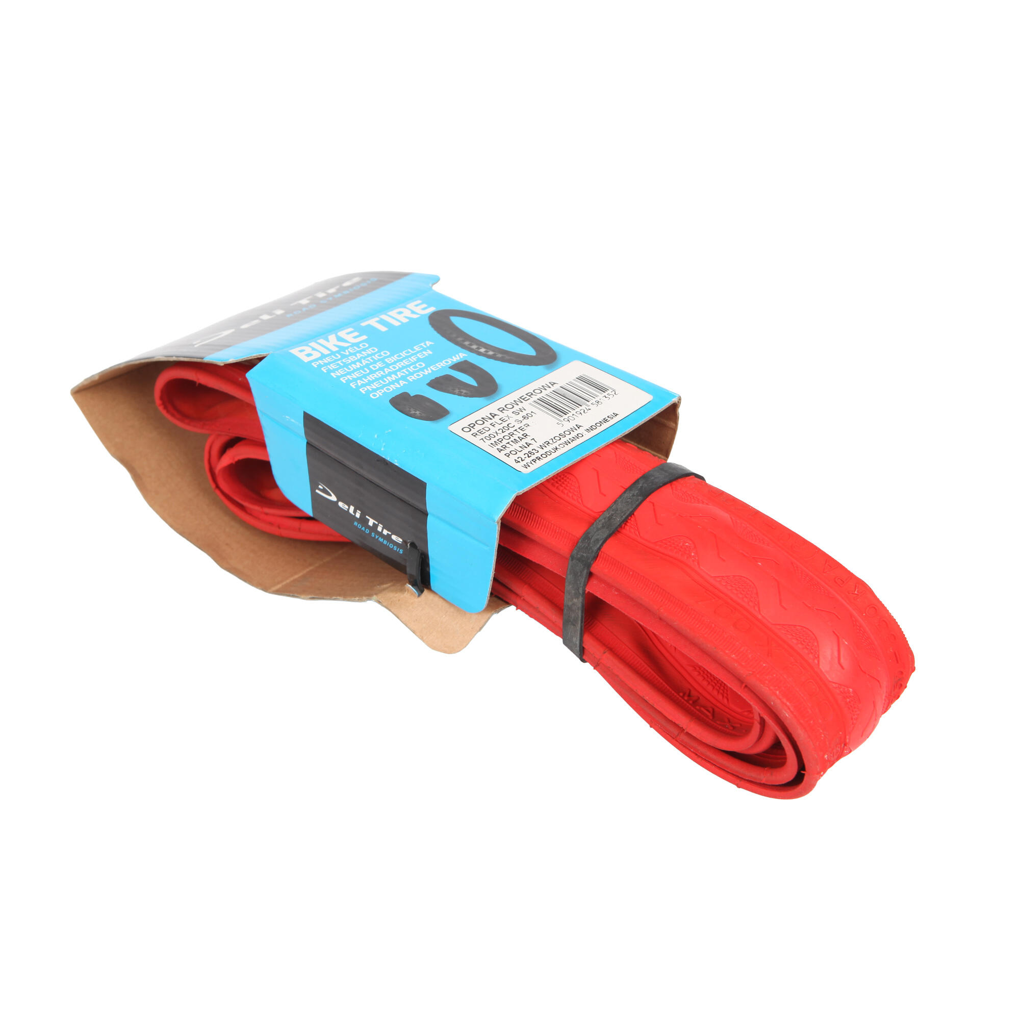 DELITIRE Pneumatika S-601 700X20C RED2057 SKW FLEX