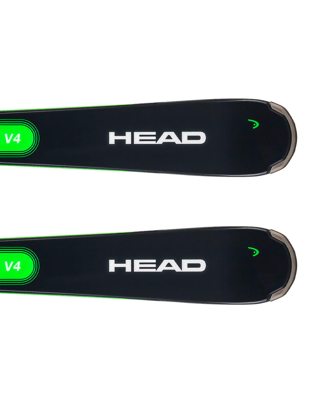 Narty allround HEAD SHAPE V4 green + wiązanie HEAD PR 10 z GRIP WALK    2024 2/3