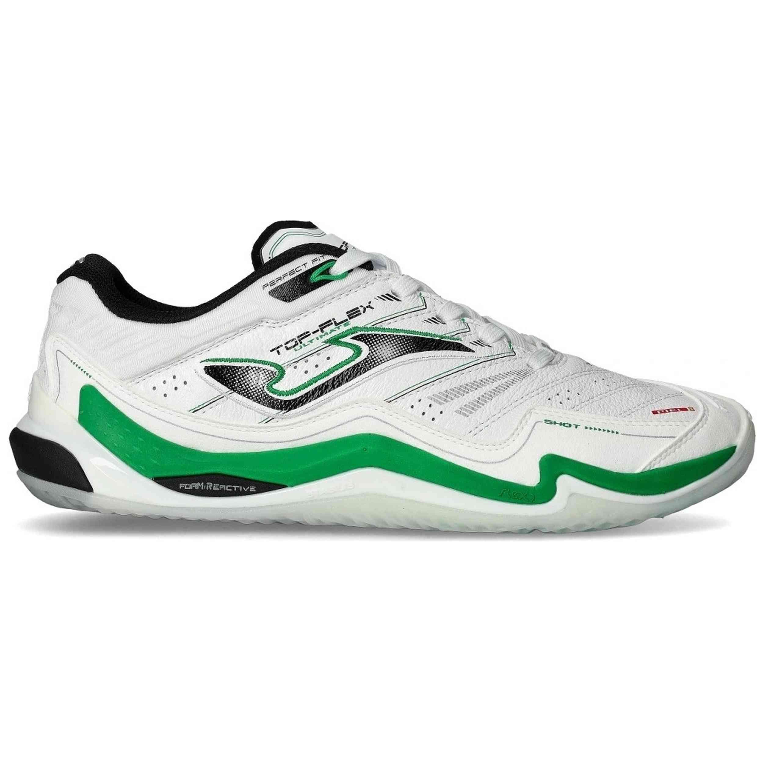 Chaussures Futsal Adulte Joma Top Flex Ultimate 25 IN Blanc 2/7