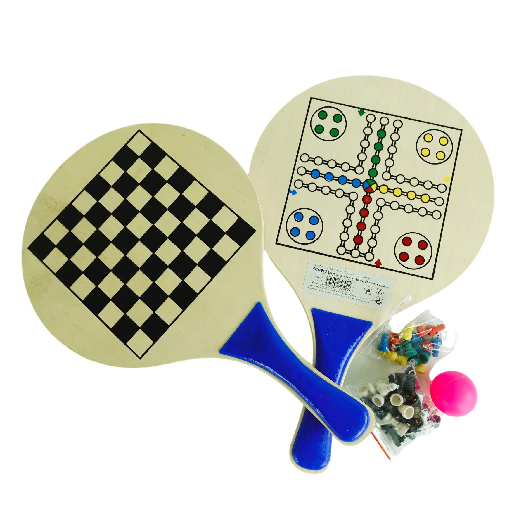 ACRA Plážová sada: tenis + společenské hry