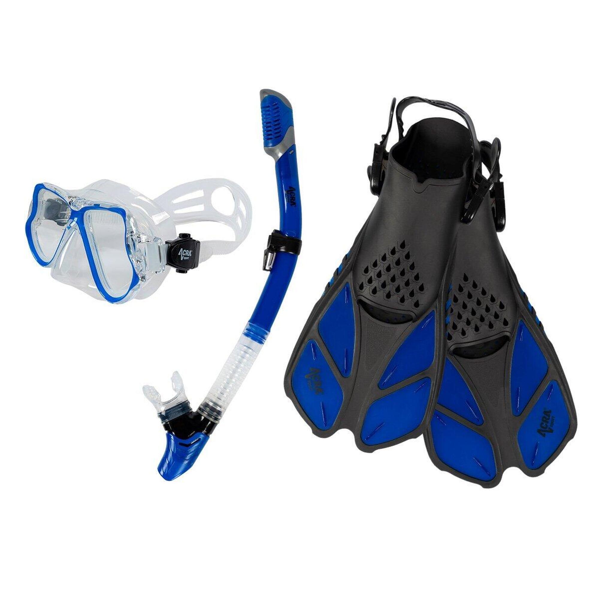 ACRA Šnorchlovací set M6213 - 3v1