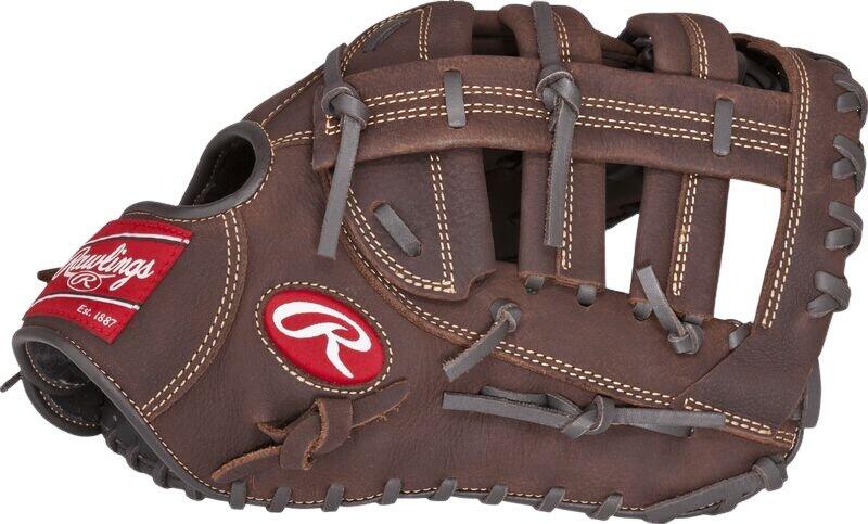 Softballová rukavice PFBDCT velikost 12,5" prvometařská - levák 3/4
