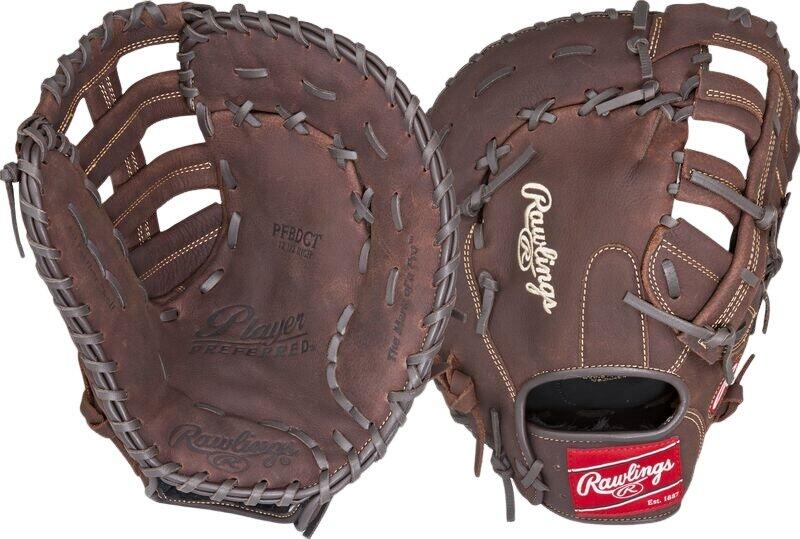 Softballová rukavice PFBDCT velikost 12,5" prvometařská - levák 2/4
