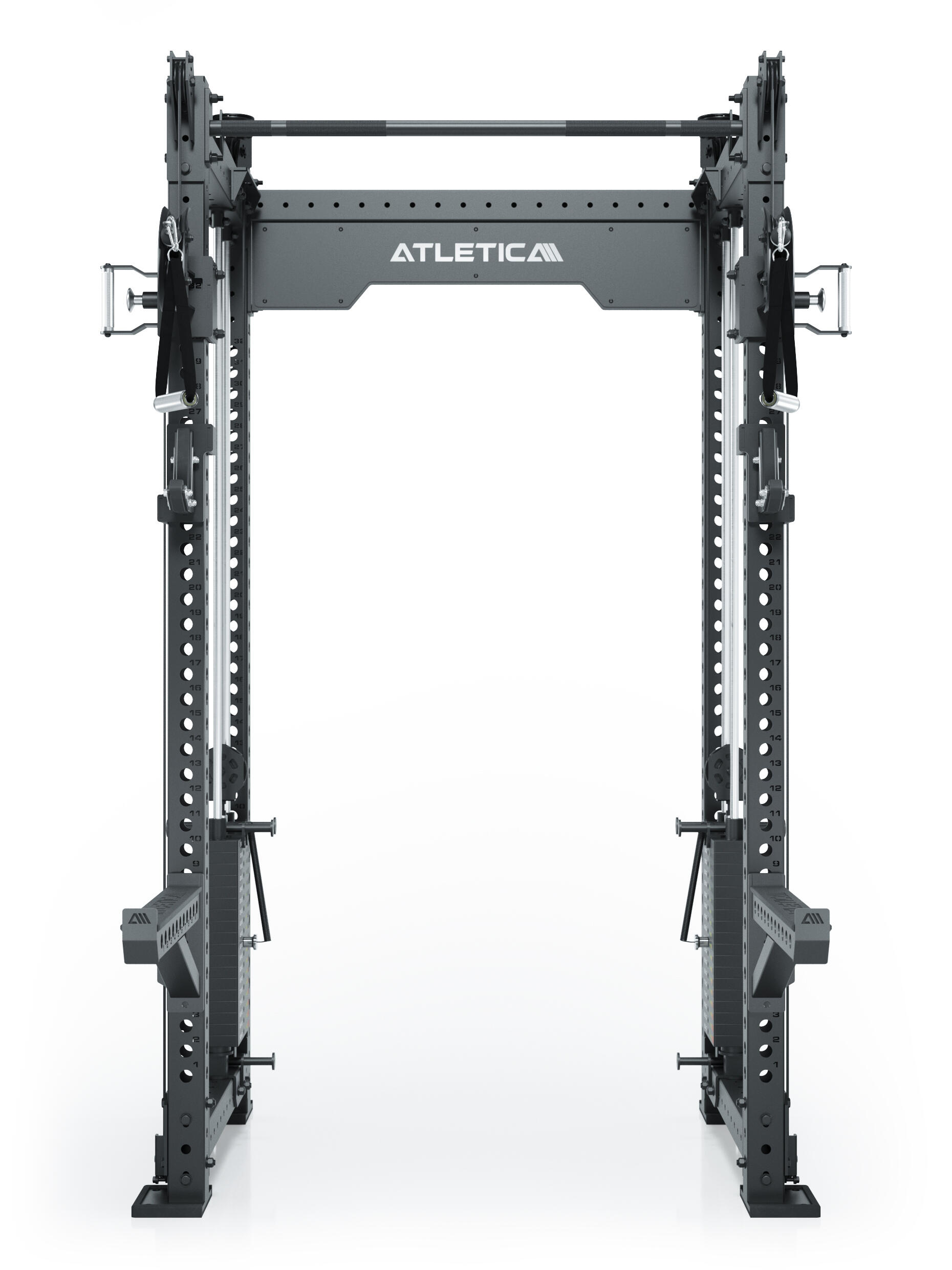R8-Bradley Kabelzug Station | 2x95kg seitlichen Gewichtsblocks | Mittel 2/7