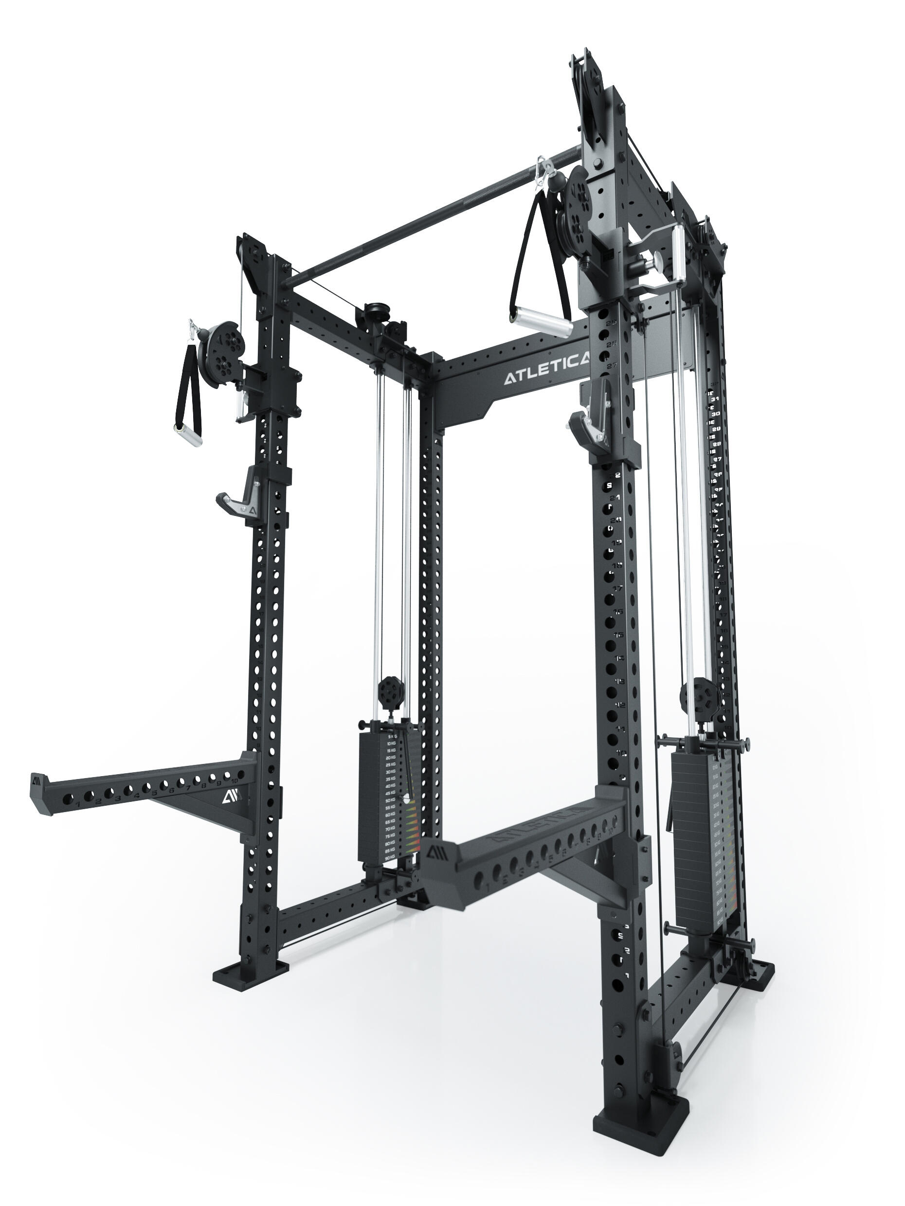 R8-Bradley Kabelzug Station | 2x95kg seitlichen Gewichtsblocks | Mittel 5/7