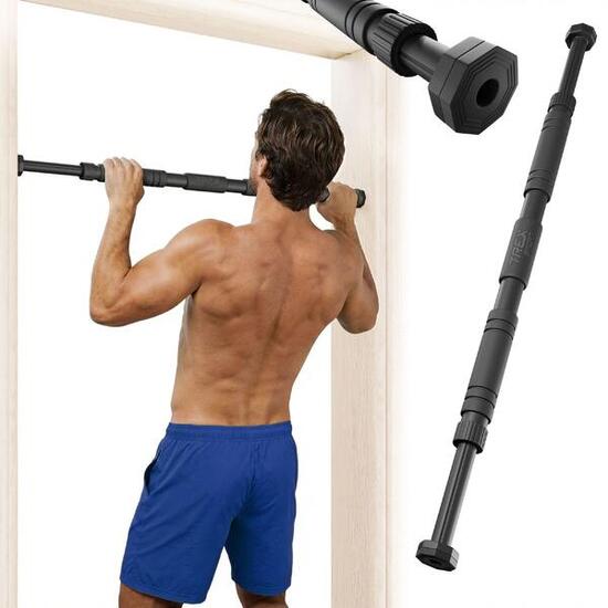 Barre de tractios sur porte Trex Sport TX-010PB 60-100 cm 200 kg réglable
