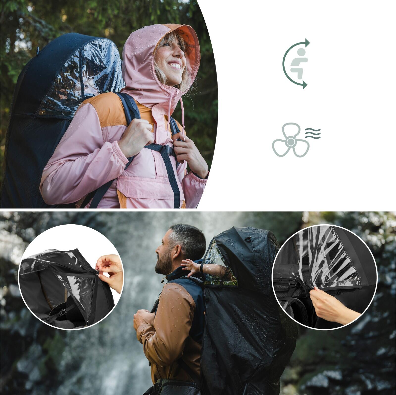 Regenhülle für Kindertrage Moov & Hike 4/7