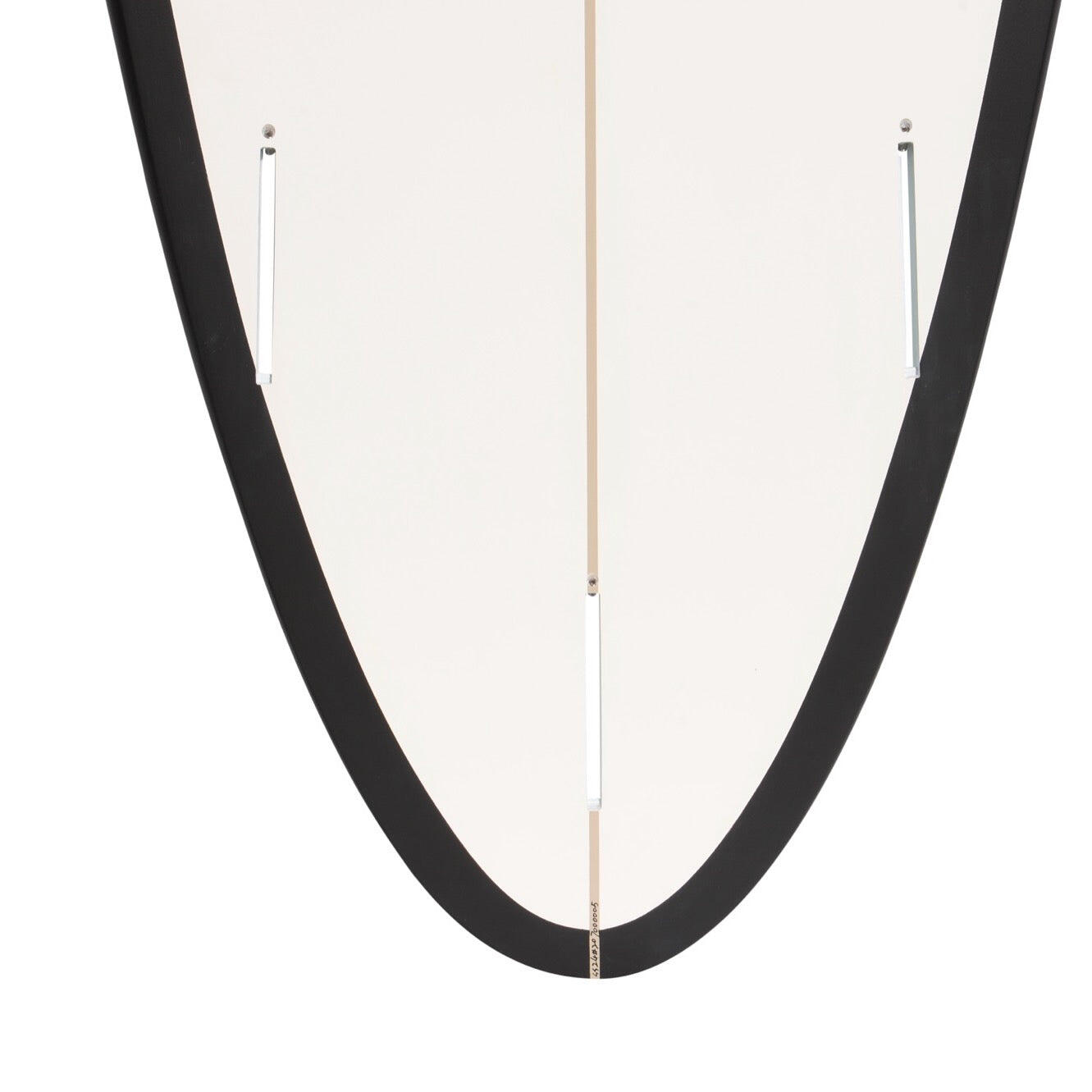 Victory Surfboards - Midlength 6'8 - Epoxy - Futures - Matte Black / White 3/4