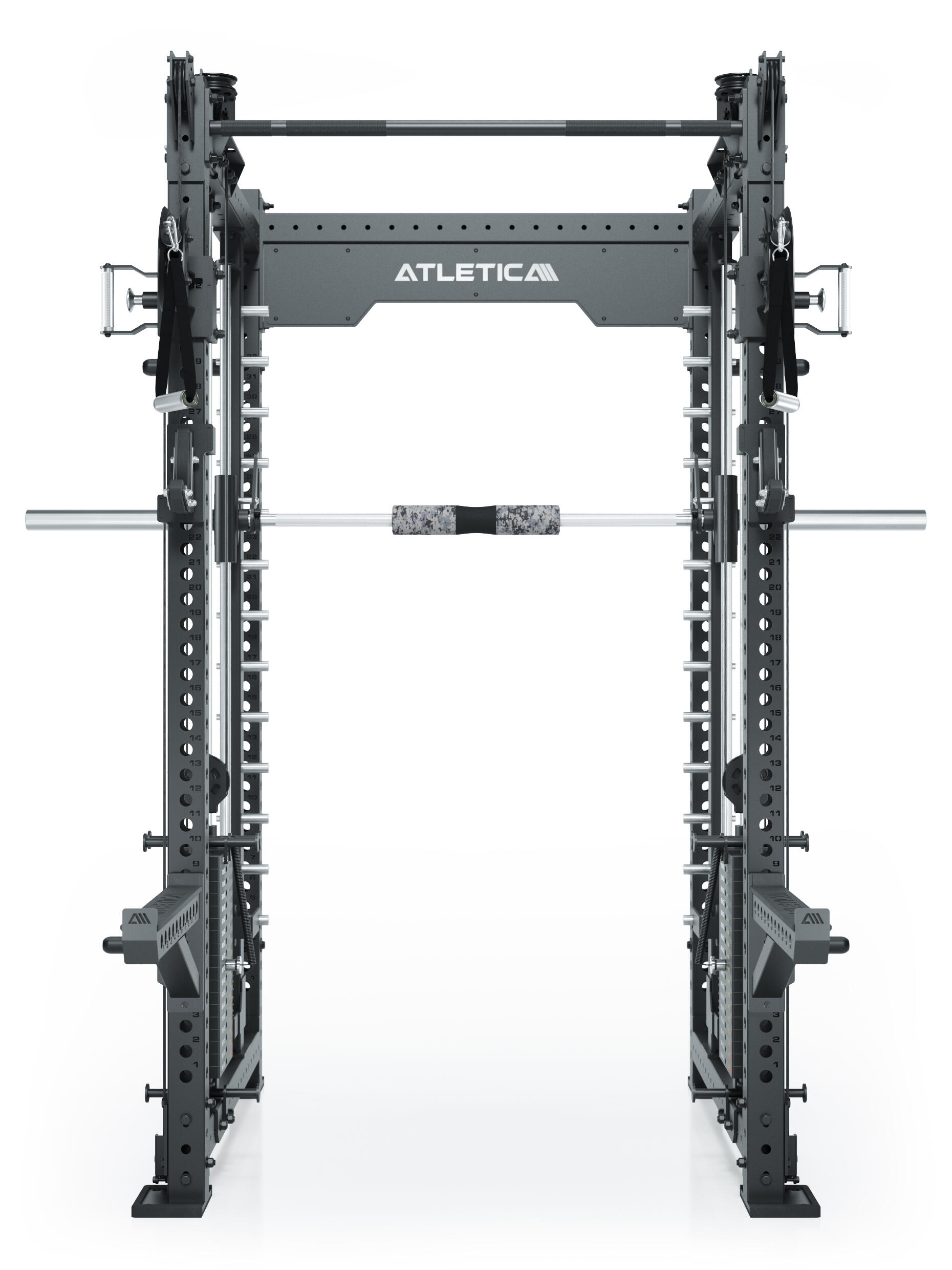 R8-Bradley Kabelzug Station | 2x95kg seitlichen Gewichtsblocks | Combat Lang 2/7
