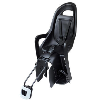 Achter kinderfietsstoeltje klein frame/29er groovy karamelbruin/zwart