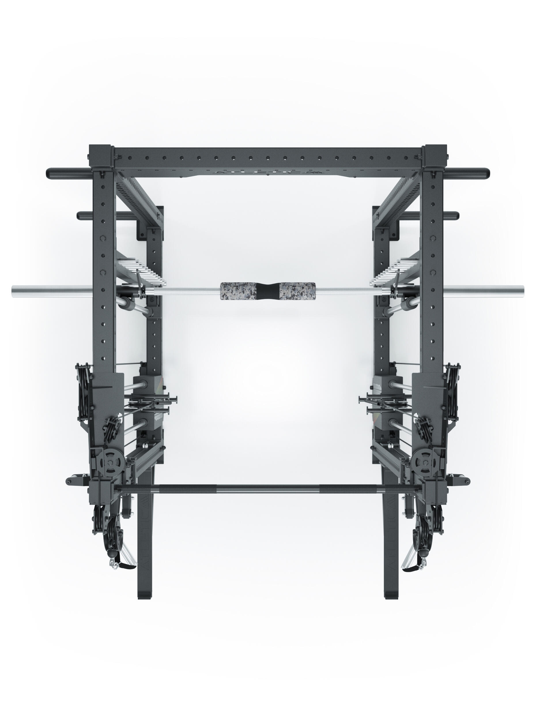 R8-Bradley Kabelzug Station | 2x95kg seitlichen Gewichtsblocks | Combat Lang 4/7