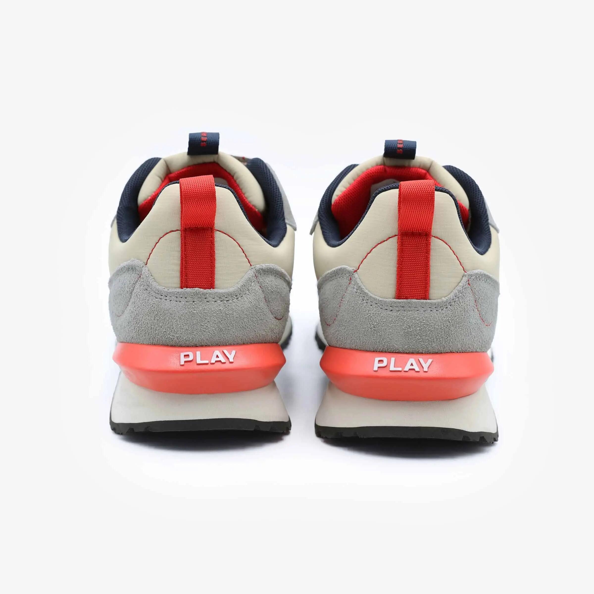 Sneakers Appolo blu navy, grigio e rosso 6/6