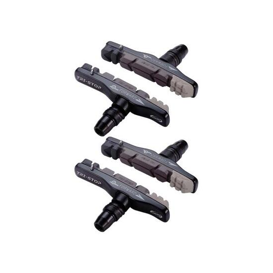 Bremsbeläge V-Brake Kompatibel mit V-Bremssystemen TriStop Cartridge 2 Paar