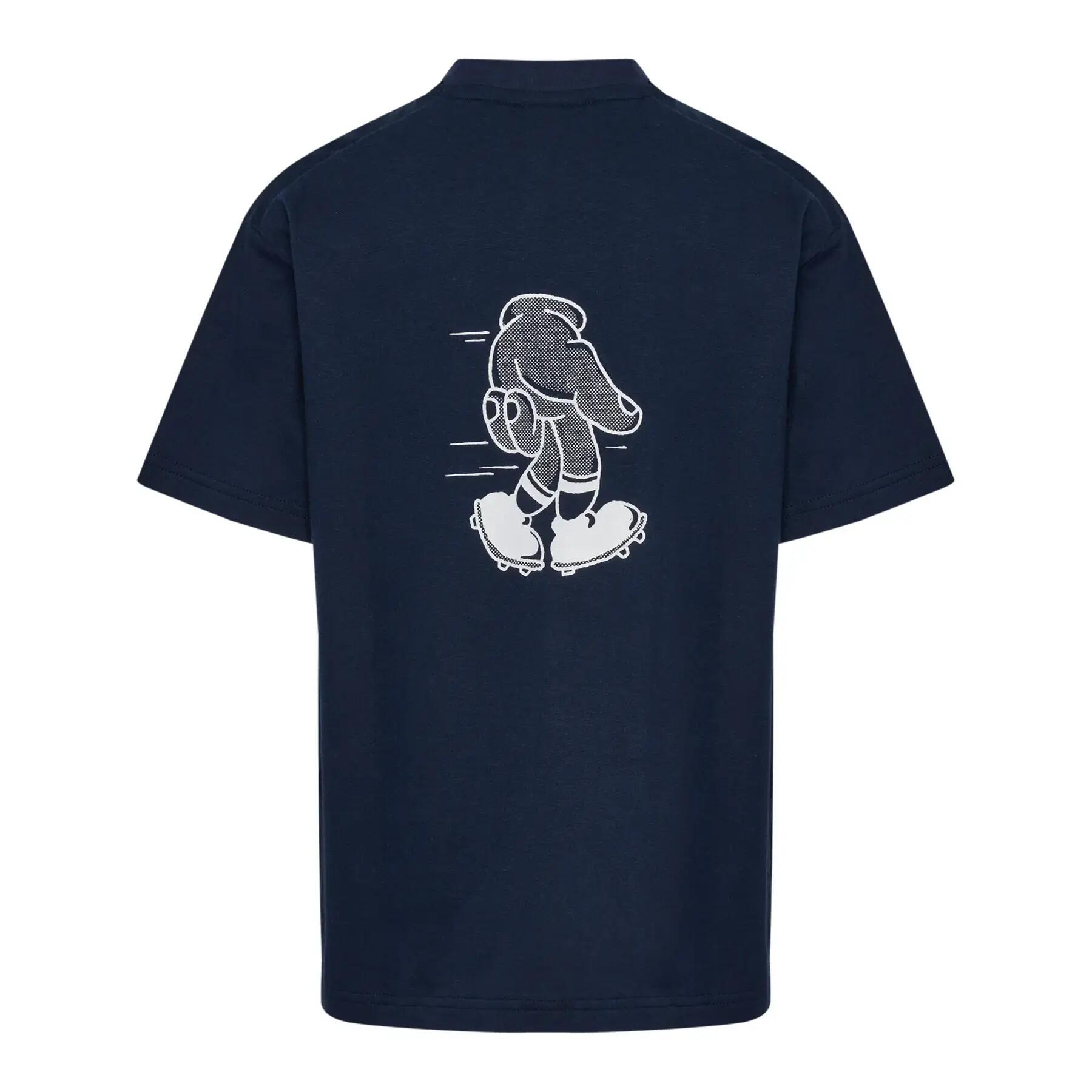 T-shirt de criança Hummel Loose Graphic 3/4