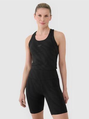 Dames cropped sporttop 4f