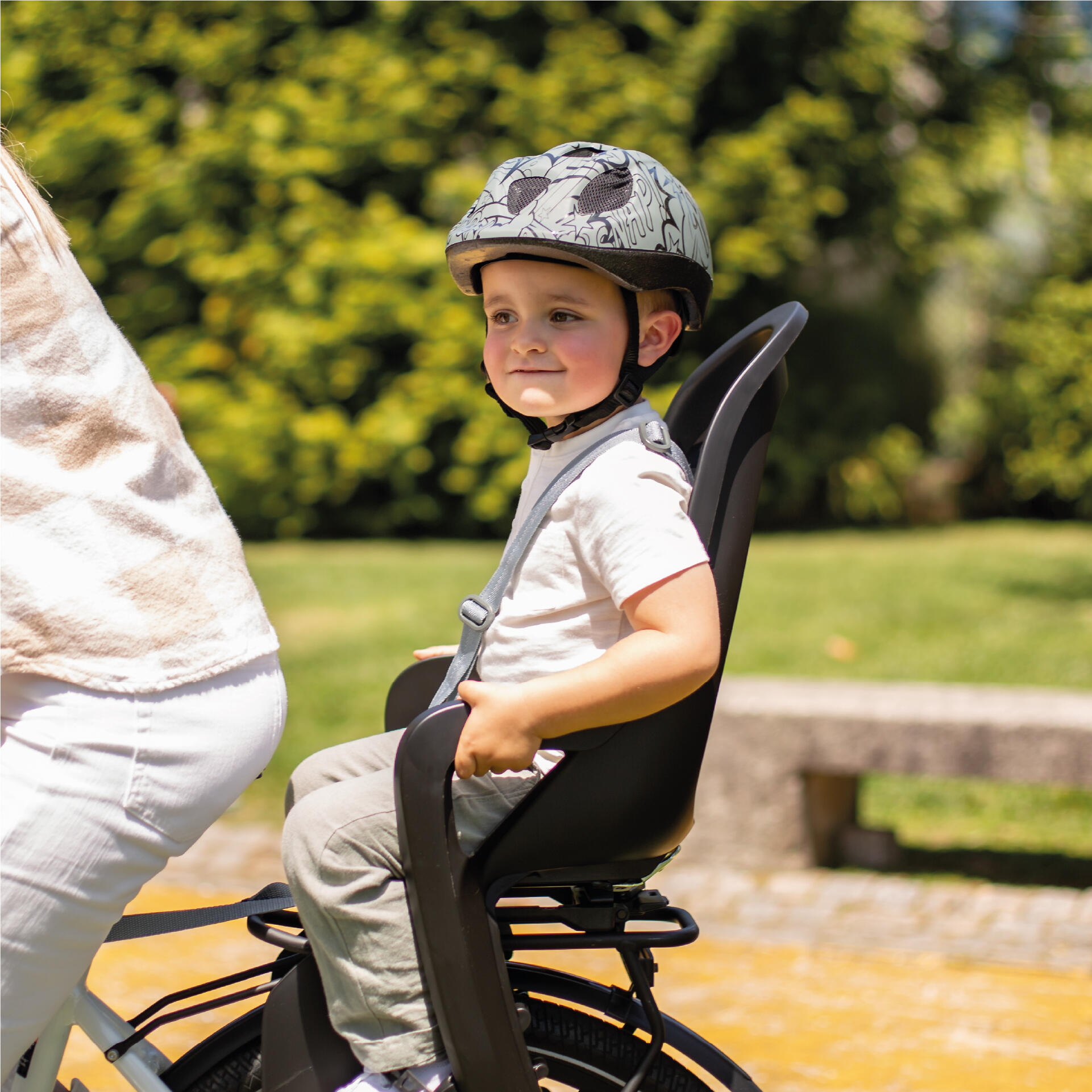 Siège Enfant Vélo Arrière Pour Porte-Bagages AVS+ - Groovy 6/7