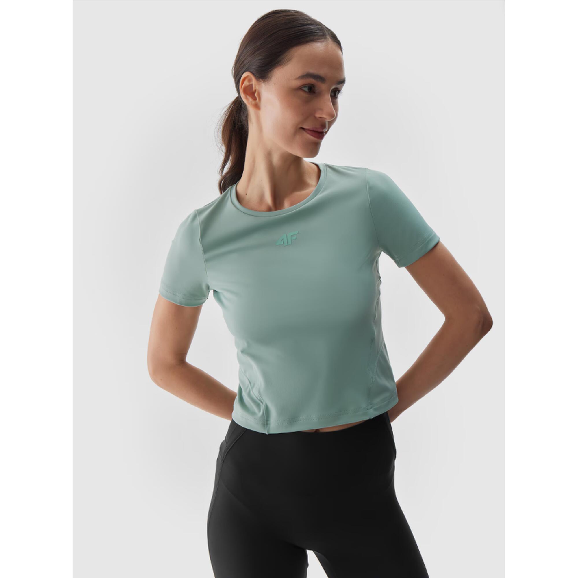 4F Dámské sportovní tričko s krátkým rukávem 4F rychleschnoucí