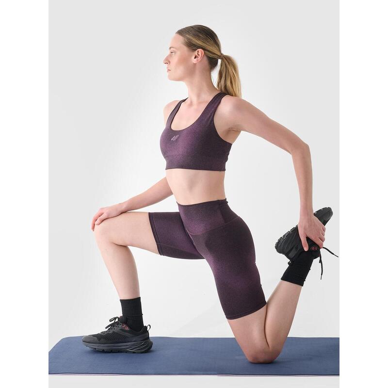 Sutien fitness pentru femei 4F cu sustinere redusa