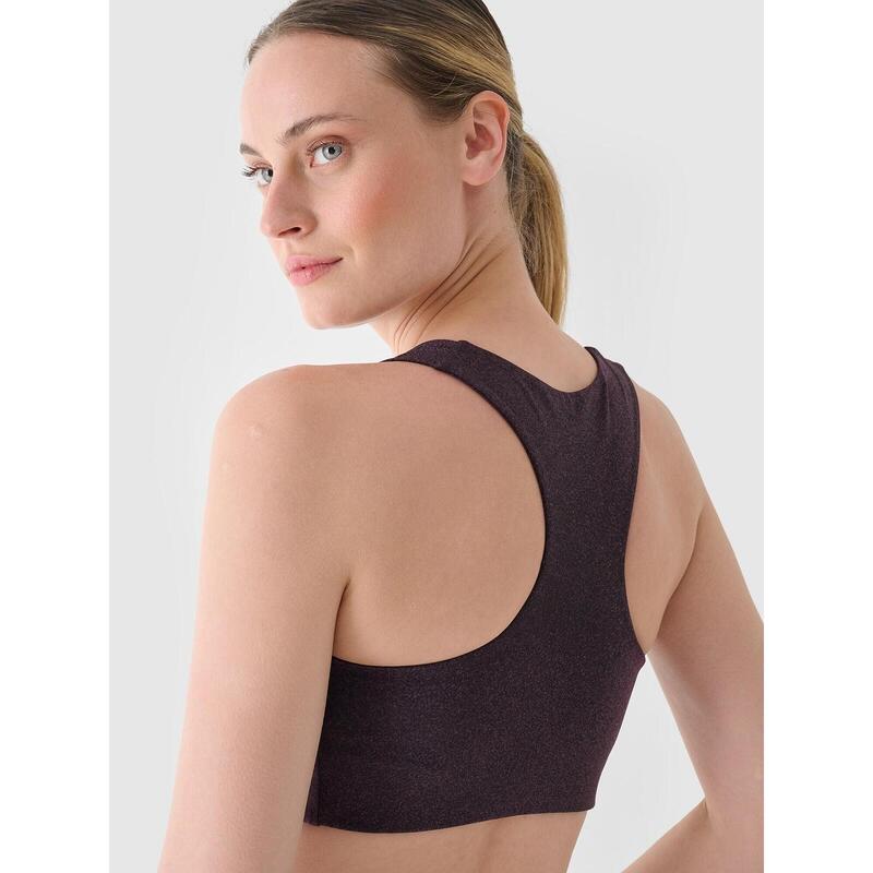 Sutien fitness pentru femei 4F cu sustinere redusa