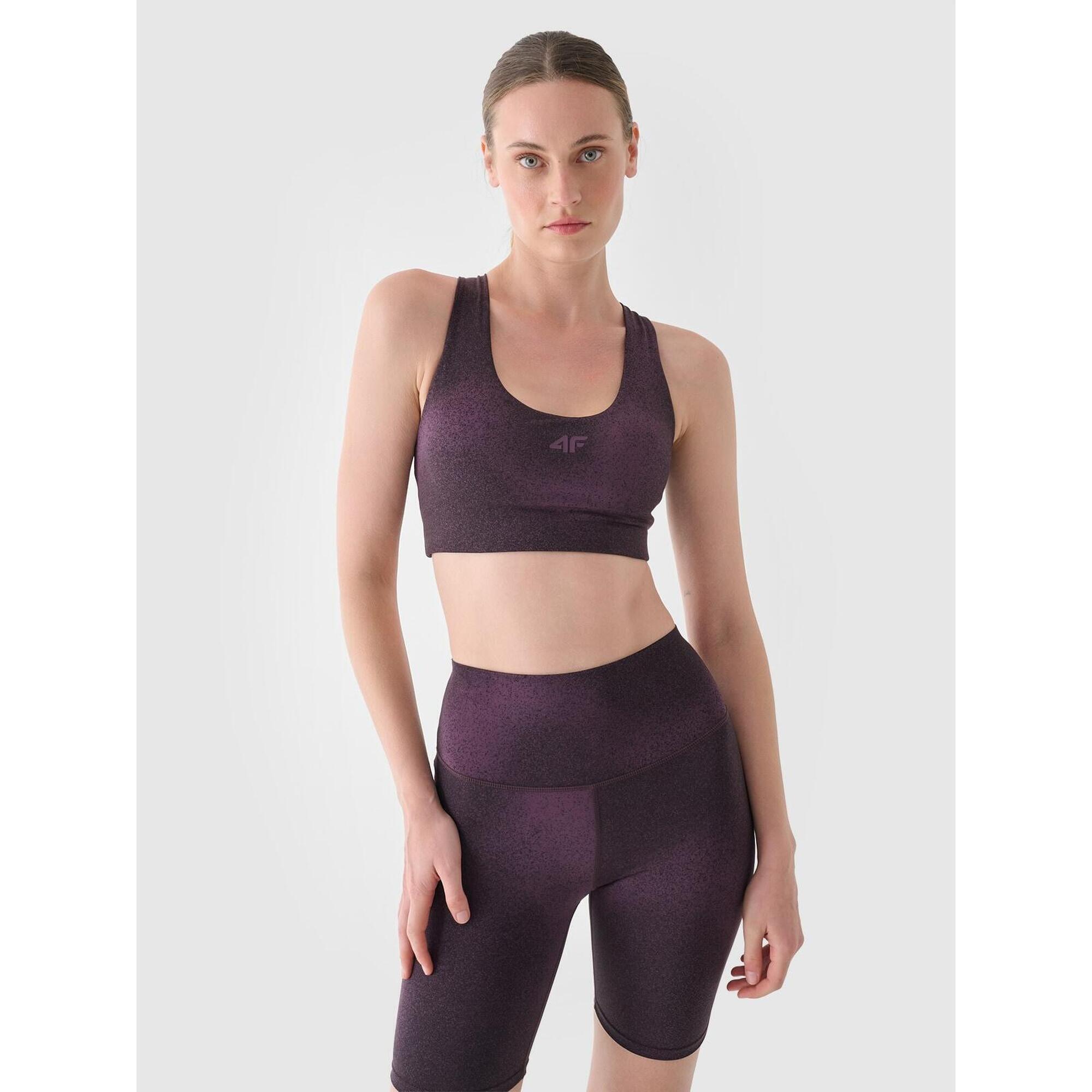 4F Dámská fitness podprsenka 4F nízké zpevnění