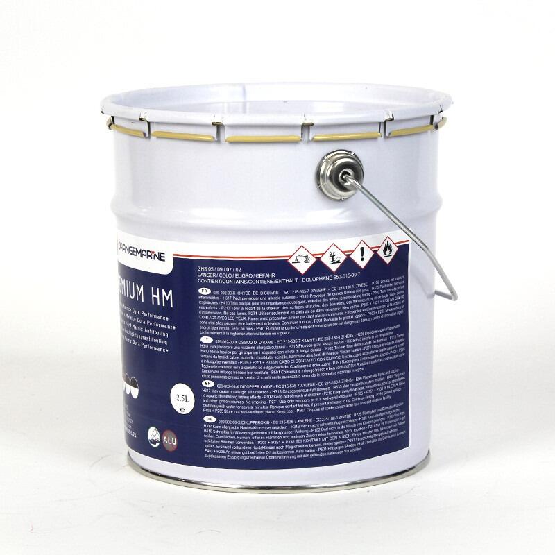 Orangemarine Performance harde matrix antifouling 2,5 l – bootromp 4/6