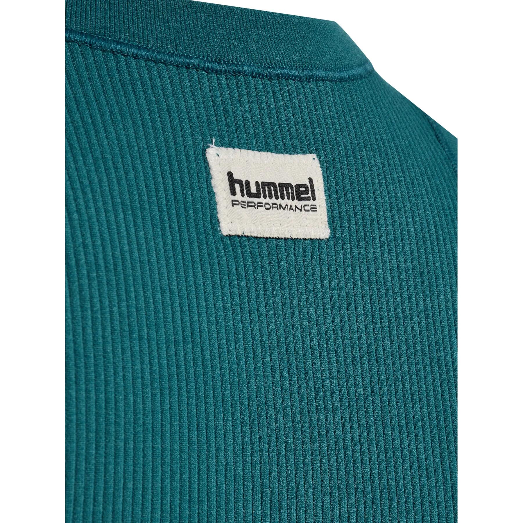 Débardeur sans couture côtelé femme Hummel Pulse 4/4